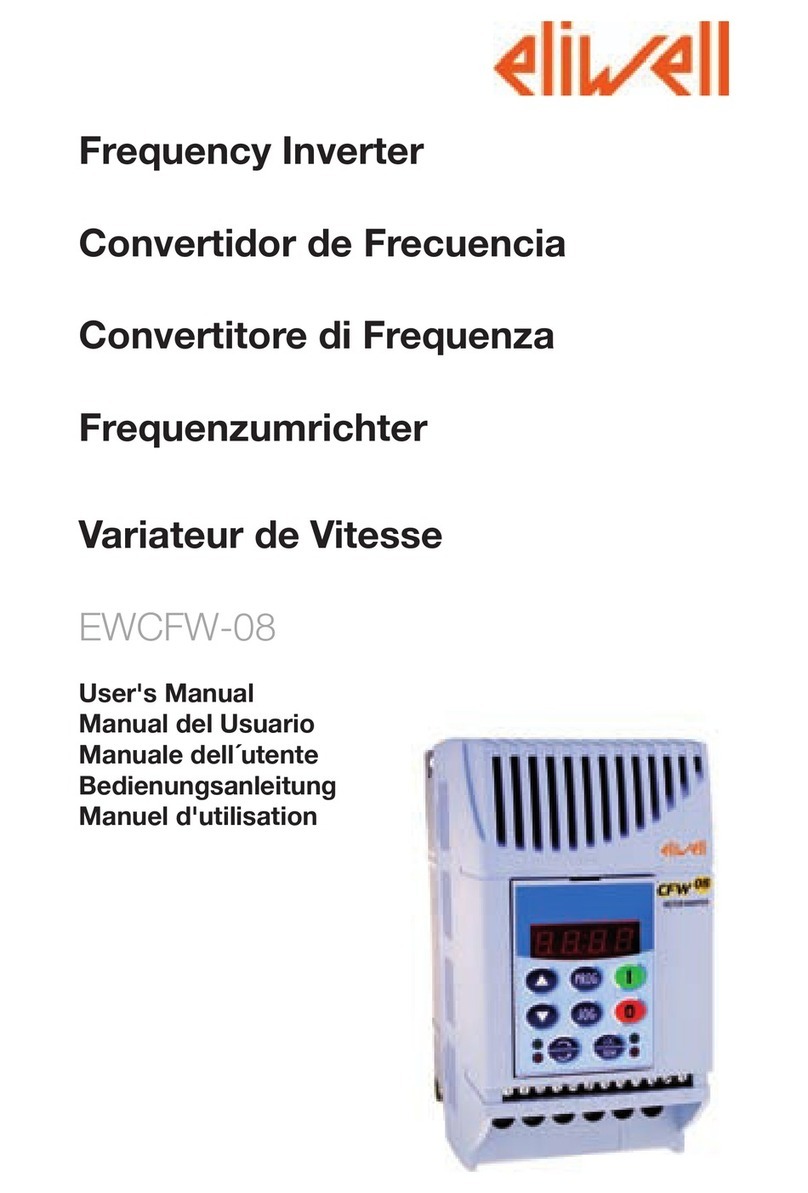 Eliwell EWCFW-08 user manual