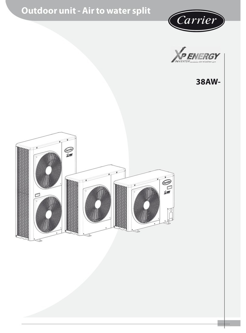 Carrier 38AW050H7 User manual