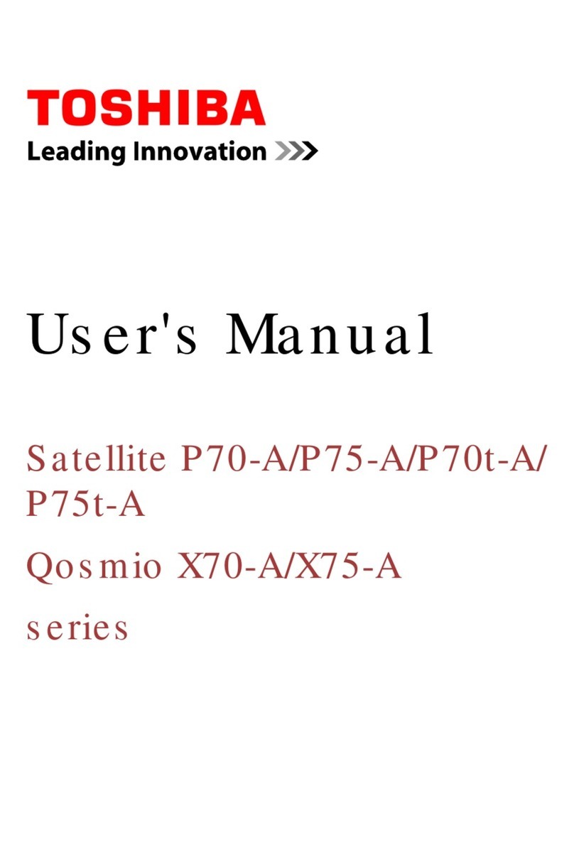 Toshiba Satellite P70-A User manual