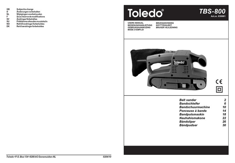 Toledo TBS-800 user manual