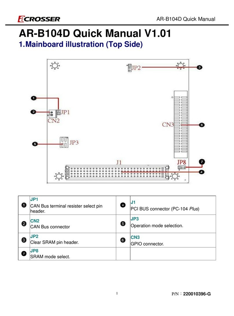 Acrosser Technology AR-B104D Installation guide Acrosser Technology AR-B104D Installation guide