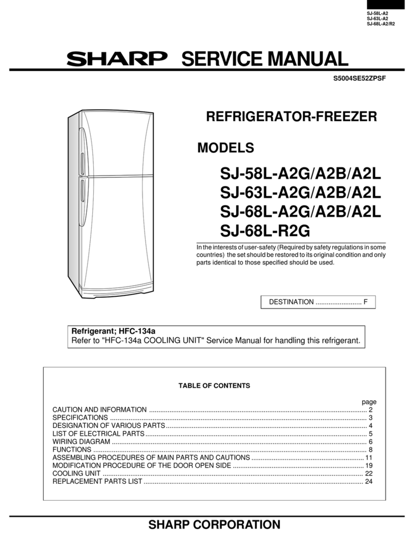 Sharp SJ-58L-A2G Service manual