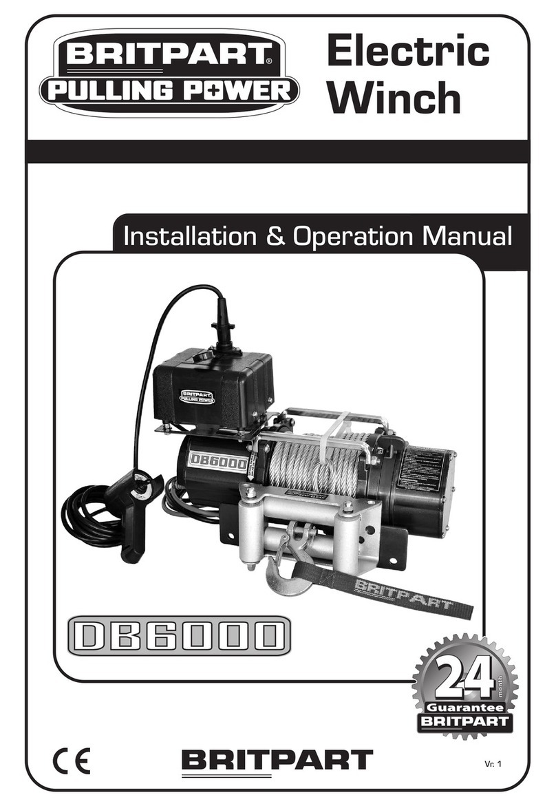 Britpart DB6000 Installation & operation manual