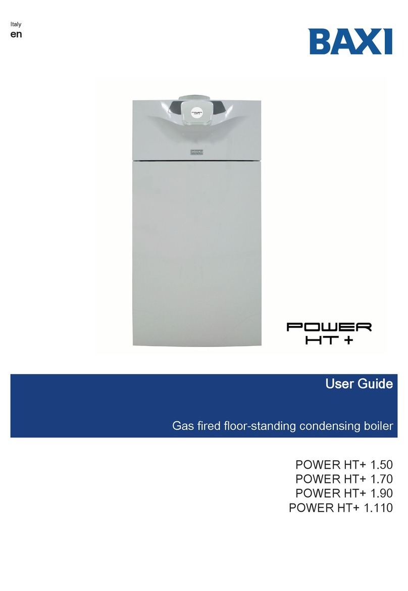 Baxi POWER HT+ 1.50 User manual