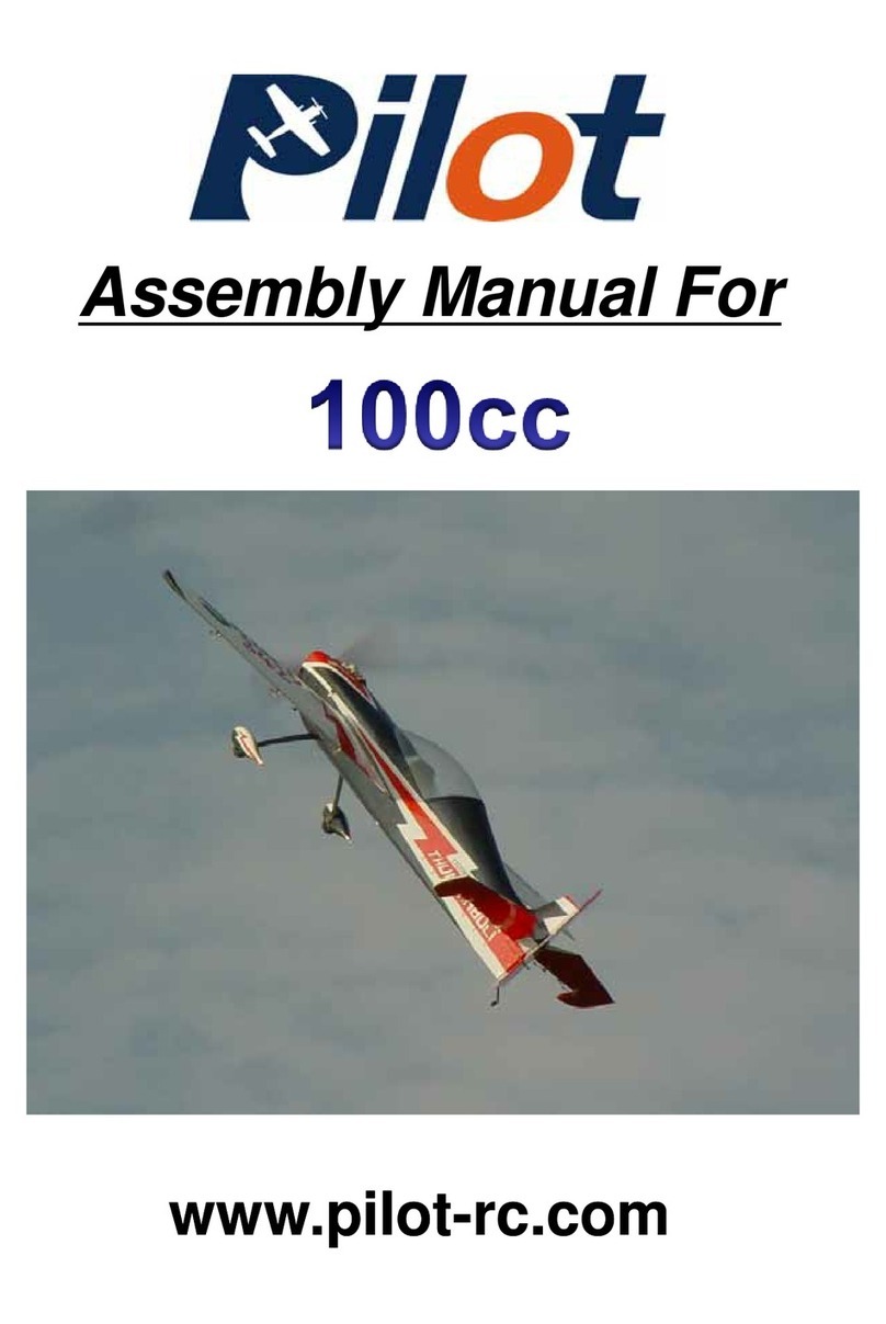Pilot RC 50cc Yak-54 Assembly manual