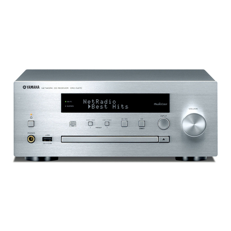 Yamaha CRX-N470 Installation guide