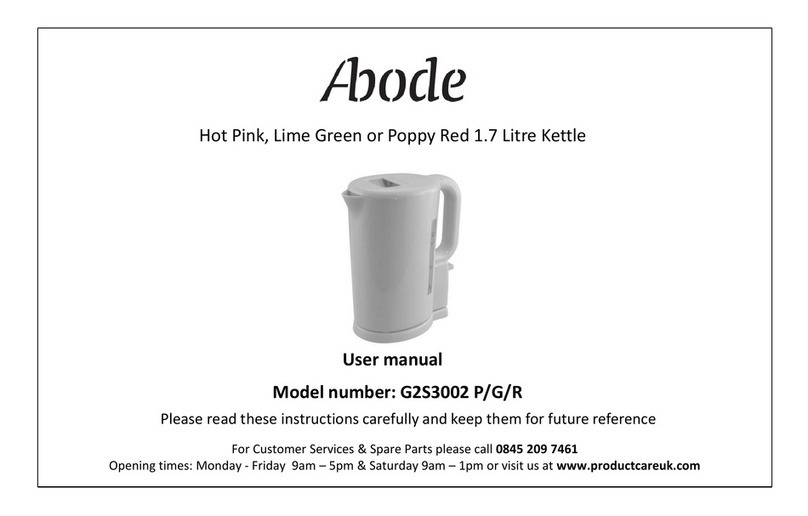 Abode G2S3002 P User manual