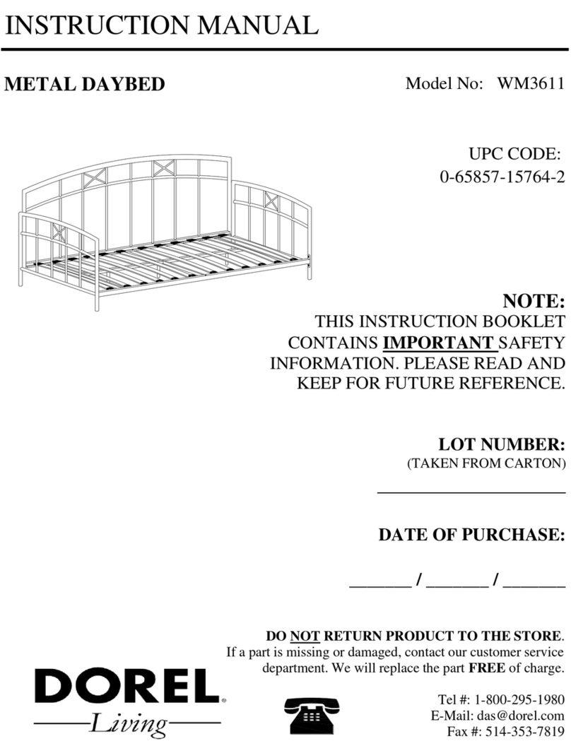 Dorel WM3611 instructions