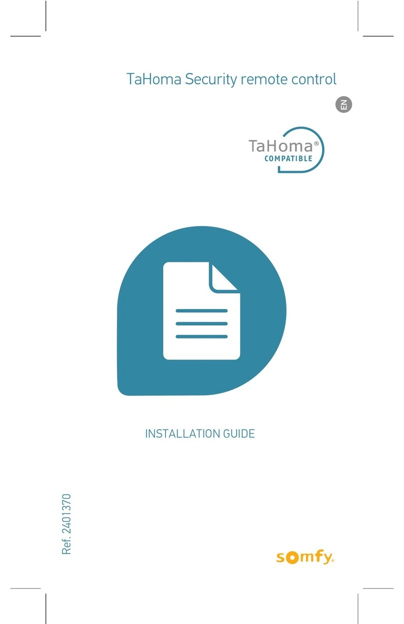 TaHoma 2401370 installation guide