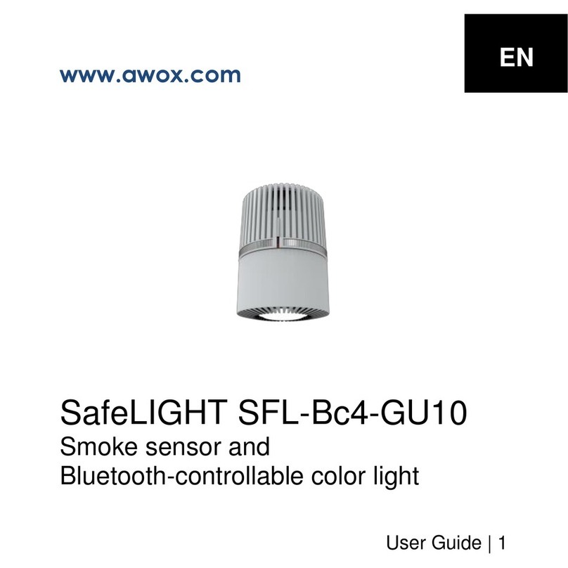 Awox SafeLIGHT SFL-Bc4-GU10 user guide