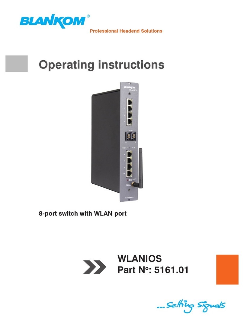 Blankom WLANIOS 5161.01 operating instructions