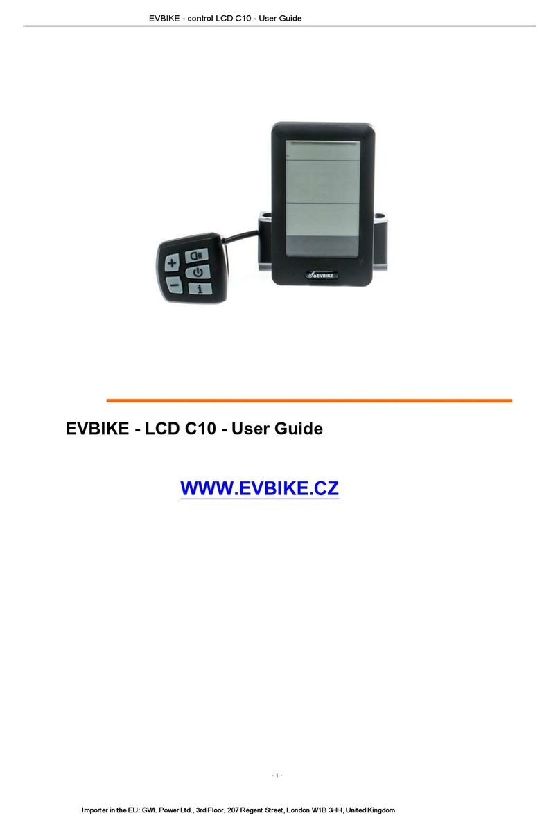 EVBIKE C10 user guide