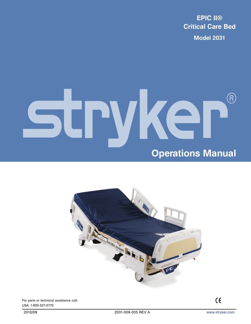 Stryker EPIC II 2031 Operation manual