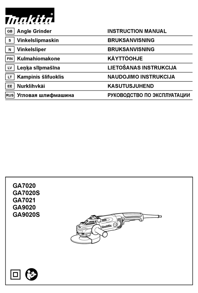 Makita GA7020 instruction manual
