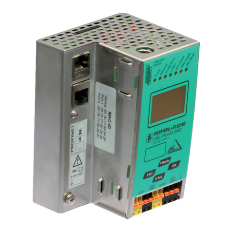Pepperl+Fuchs VBG-PN-K20-DMD-EV User manual