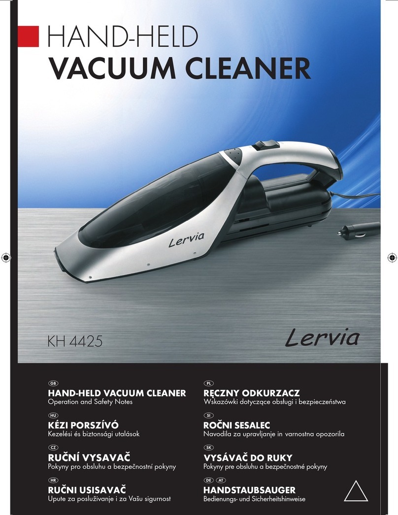Lervia KH 4425 User manual Lervia KH 4425 User manual