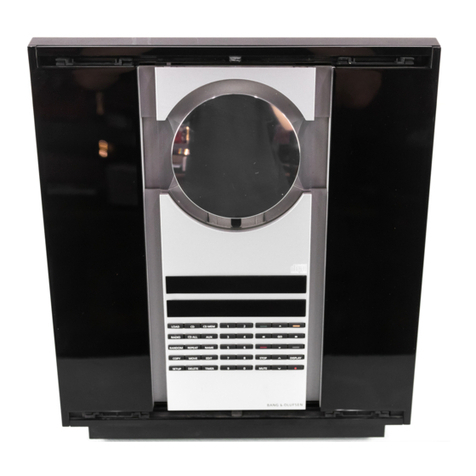 Bang & Olufsen BeoSound 3200 User manual