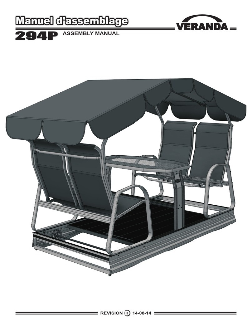 Veranda 294P Assembly manual