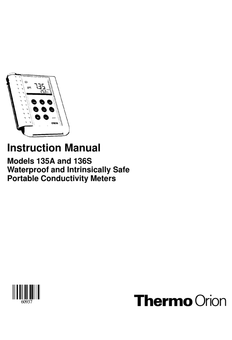 Thermo orion 135A instruction manual