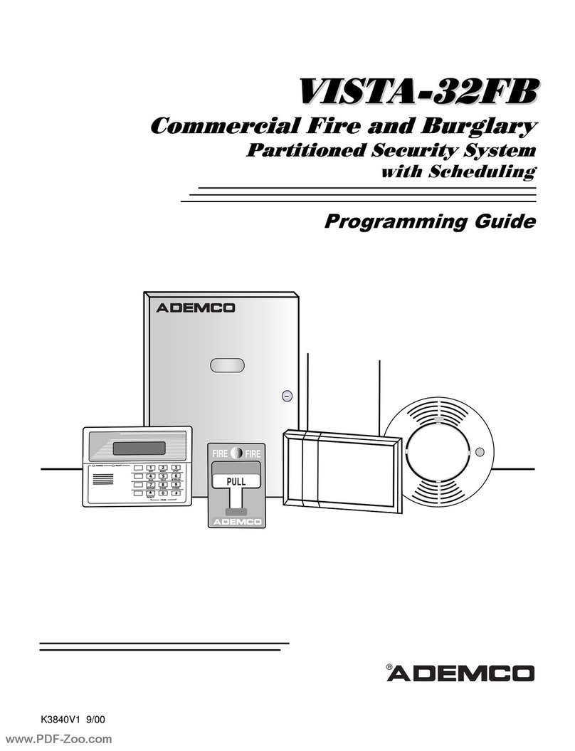 ADEMCO VISTA-32FB Programming guide