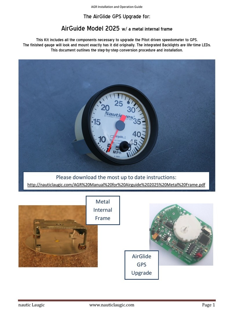 Nautiques AirGuide 2025 Installation and operation guide