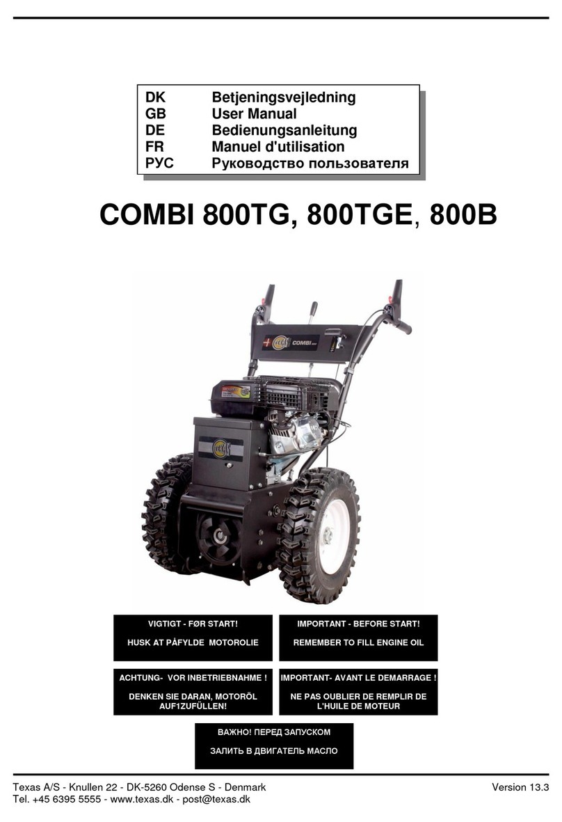 Texas A/S MPC 1500 user manual