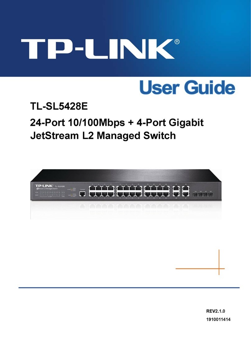 TP-Link JetStream TL-SL5428E user guide