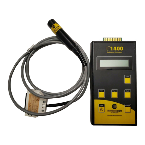 International Light Technologies ILT1400 instruction manual
