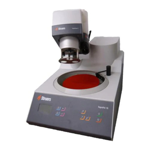Struers TegraPol-11 User manual
