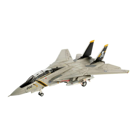 REVELL Grumman F-14A Black Tomcat User manual