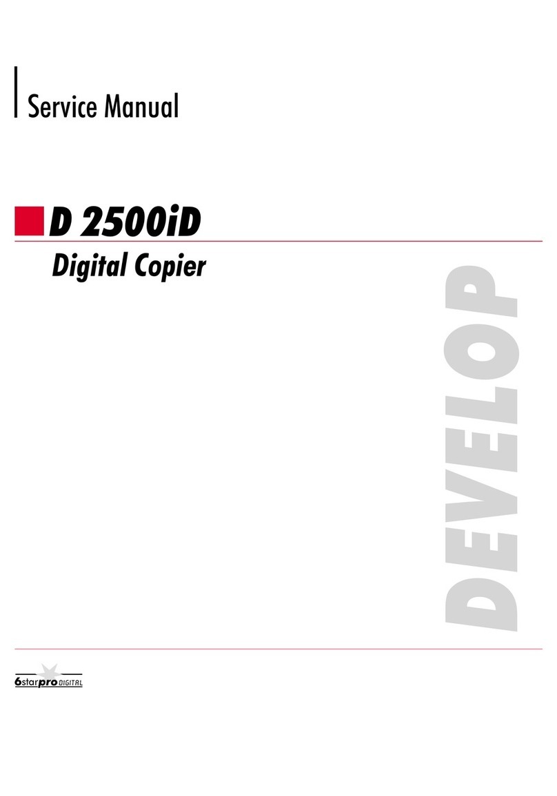 Develop D 2500iD User manual