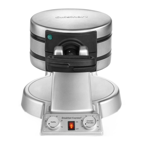 Cuisinart Breakfast Express WAF-B50 User manual