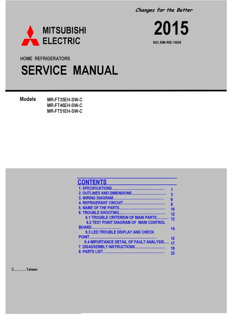 Mitsubishi Electric MR-FT35EH-SW-C Service manual Mitsubishi Electric MR-FT35EH-SW-C Service manual