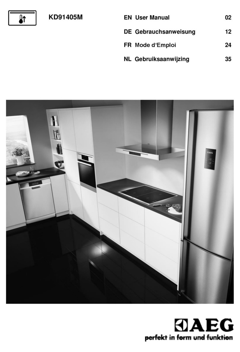 AEG KD91405M User manual
