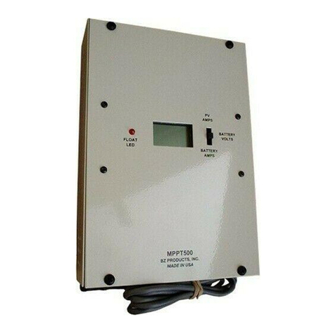 BZ PRODUCTS MPPT500 User manual