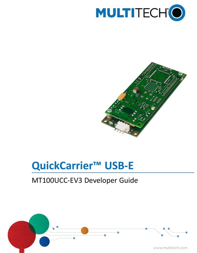 Multitech MT100UCC-EV3 Developer's guide