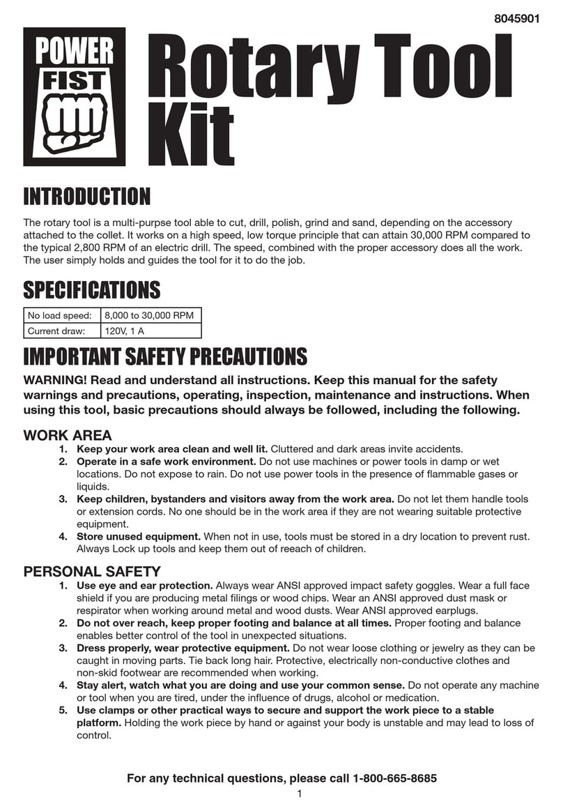 Power Fist 8045901 User manual