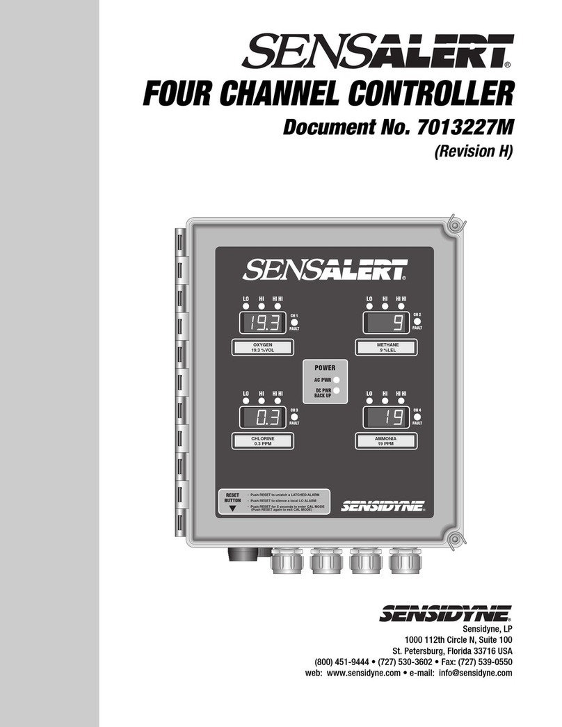 Sensidyne Sensalert manual