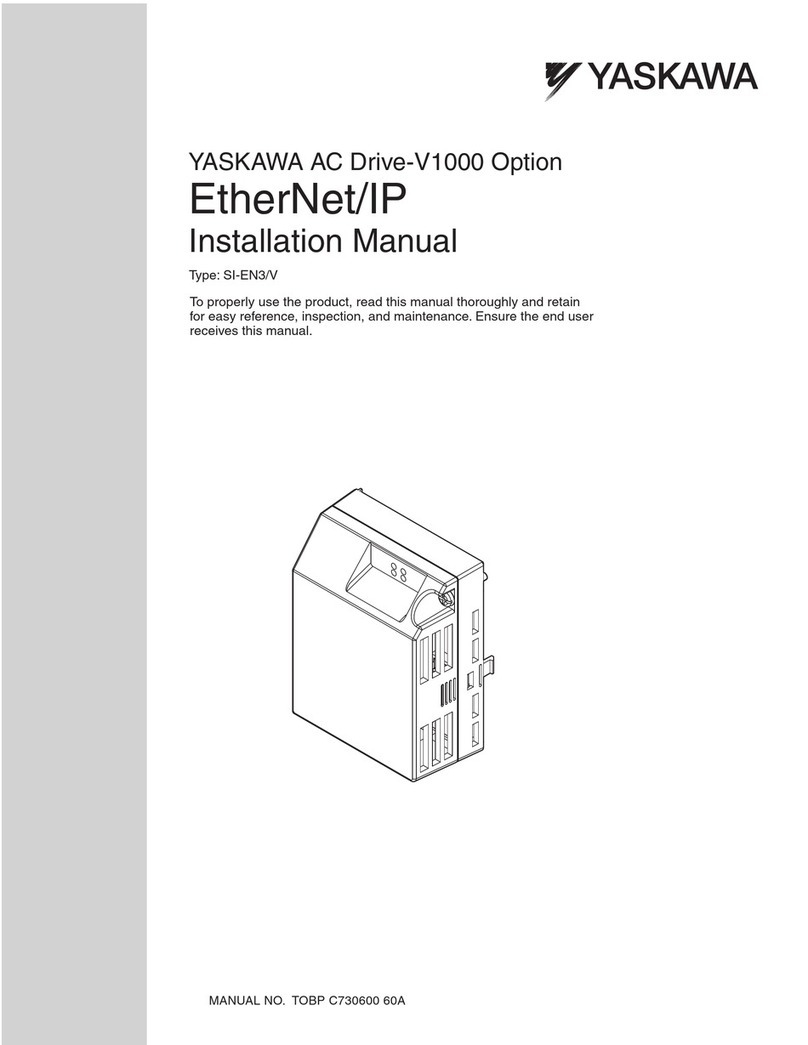 YASKAWA SI-EN3/V installation manual