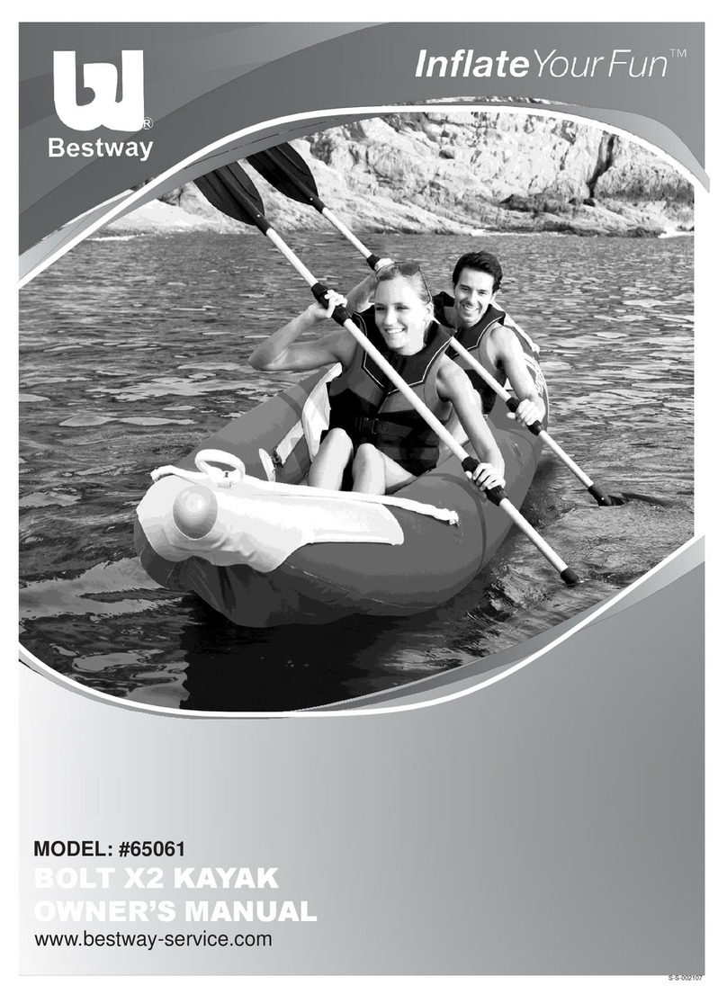 Bestway BOLT X2 owner's manual