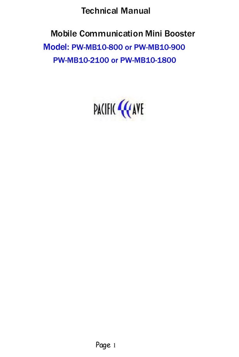 Pacific Wave PW-MB10-800 Technical manual