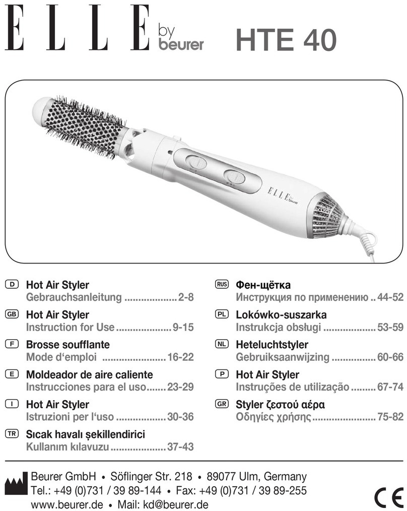 Elle HTE 40 Instructions for use