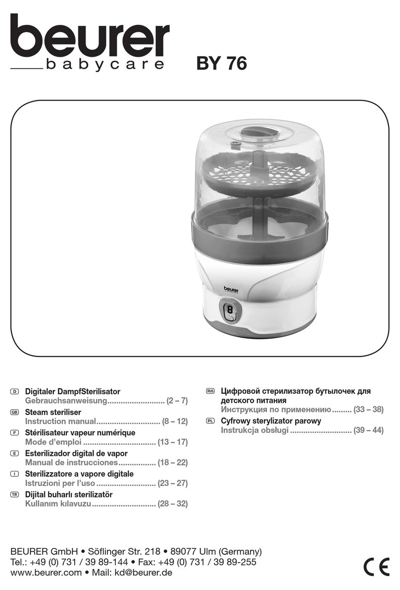 Beurer BY 76 instruction manual