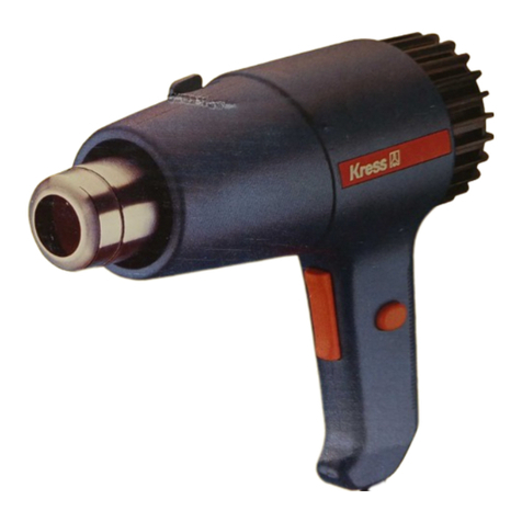 KRESS HLG 2000 E operating instructions