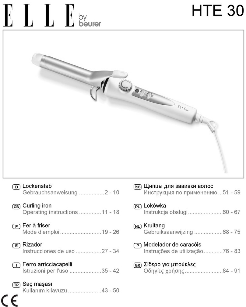 Elle HTE 30 User manual