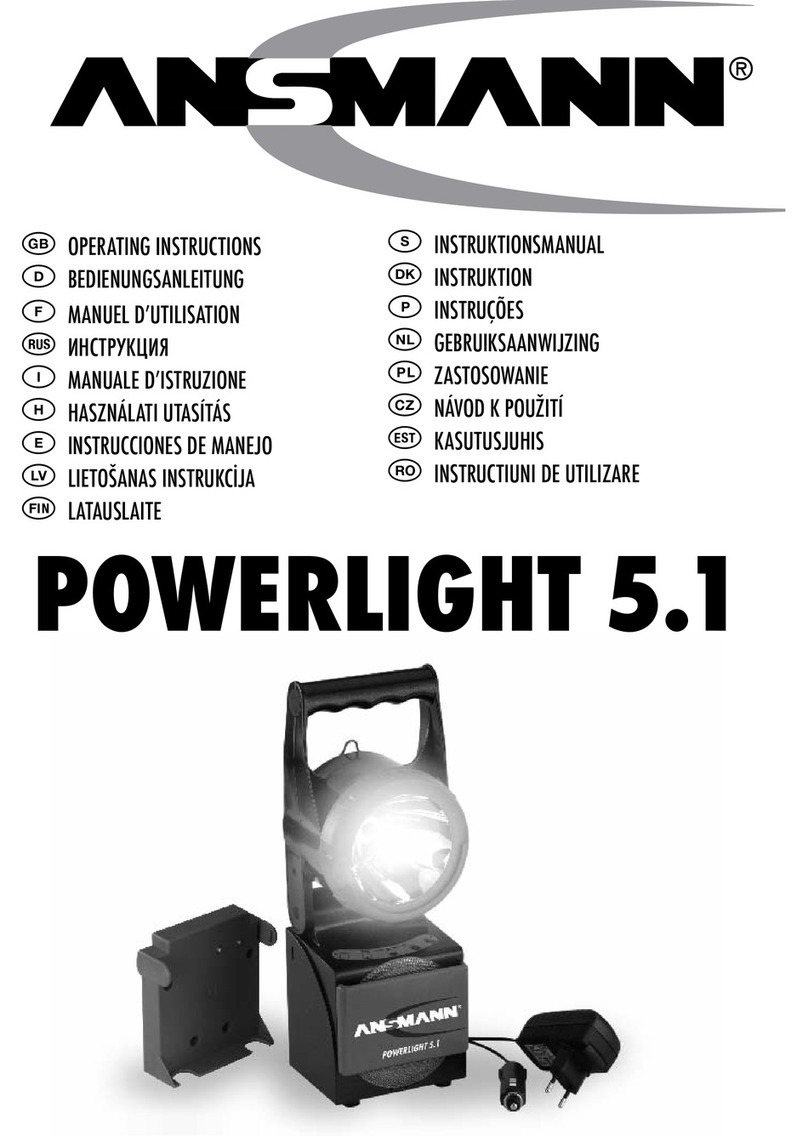 ANSMANN POWERLIGHT 5.1 User manual