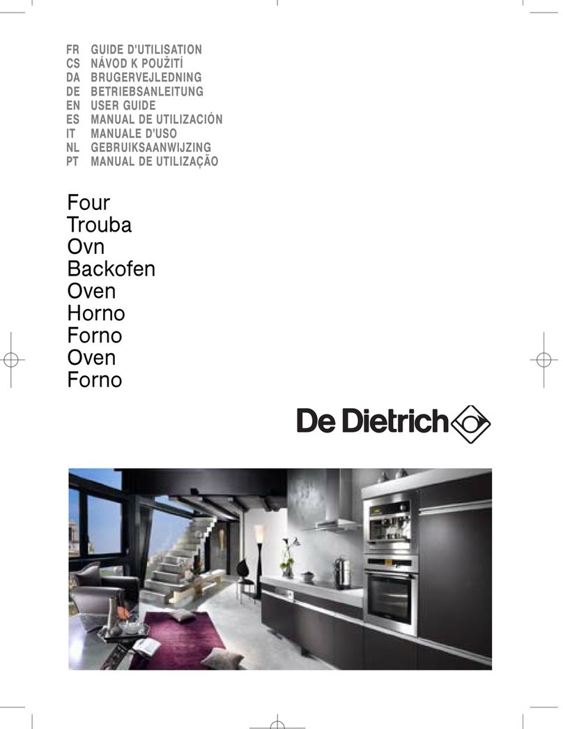DeDietrich DOP 770 XS user guide