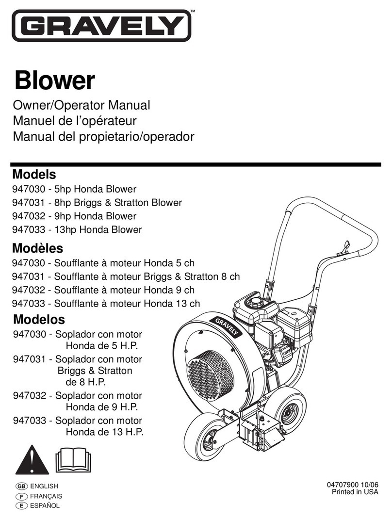 Gravely 947030 Owner's/operator's manual