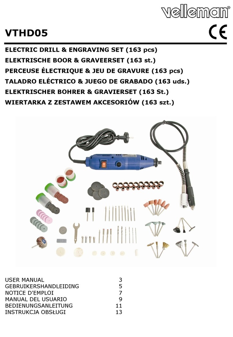 Velleman VTHD05 user manual