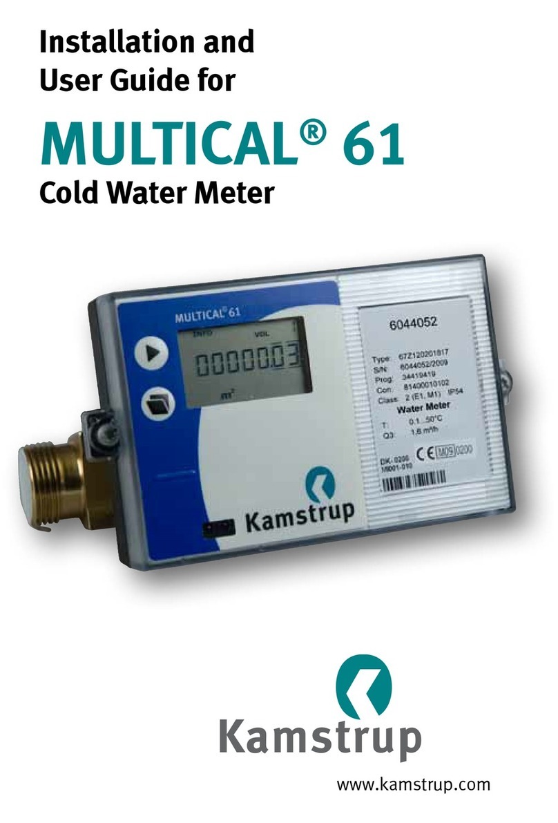 Kamstrup MULTICAL 61 User manual